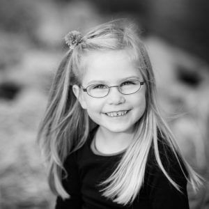 Little Girl in Glasses